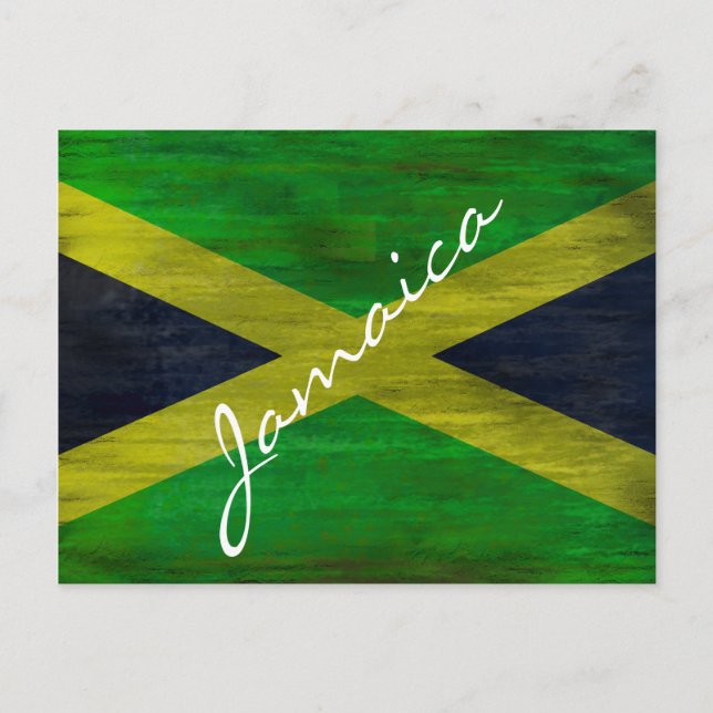 Jamaica-flagga i nöd, Jamaican Vykort (Framsida)