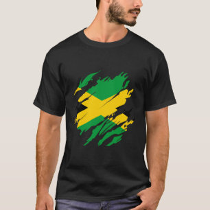 Jamaica Flagga Jamaican T Shirt