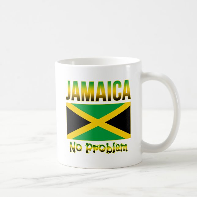 Jamaica-Flagga Kaffemugg (Höger)
