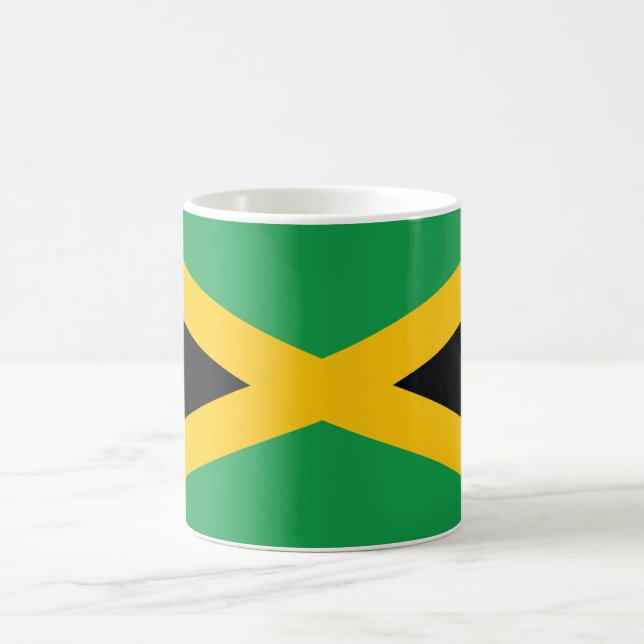 Jamaica Flagga Kaffemugg (Center)