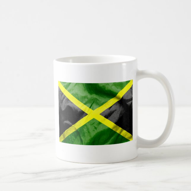 Jamaica Flagga Kaffemugg (Höger)