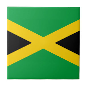 Jamaica flagga kakelplatta