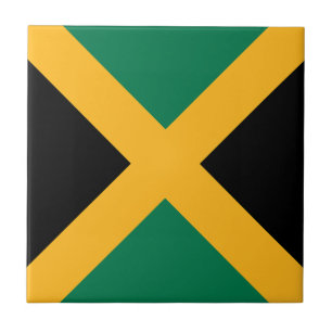 Jamaica Flagga Kakelplatta