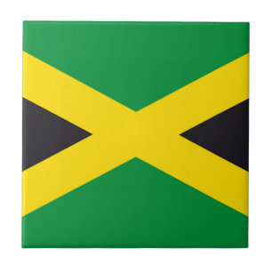 Jamaica flagga kakelplatta