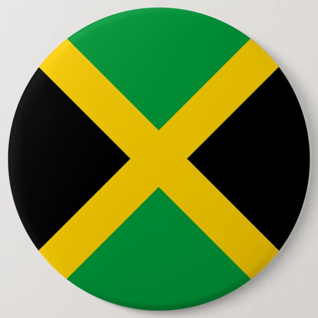 Jamaica Flagga Knapp (Framsida)