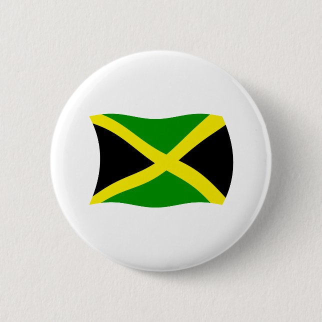 Jamaica Flagga Knapp (Framsida)