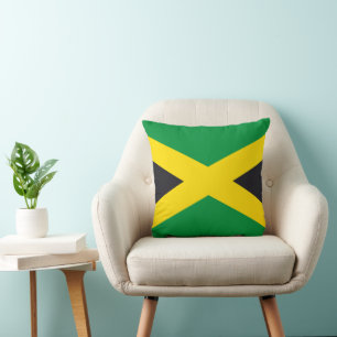 Jamaica flagga kudde