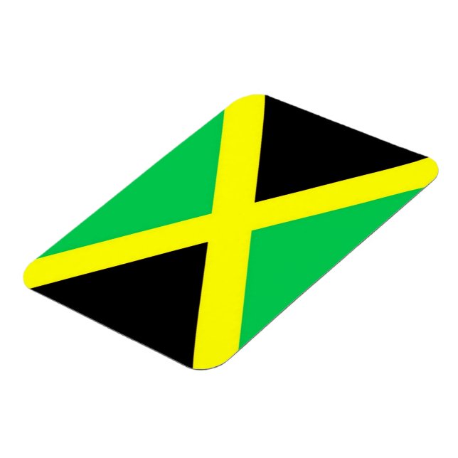 Jamaica - Flagga - Magnet (Vänstra Sidan)