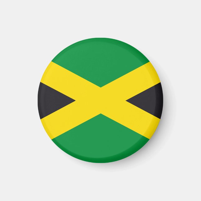 Jamaica flagga magnet (Framsidan)