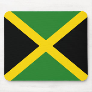Jamaica Flagga Mousepad Musmatta