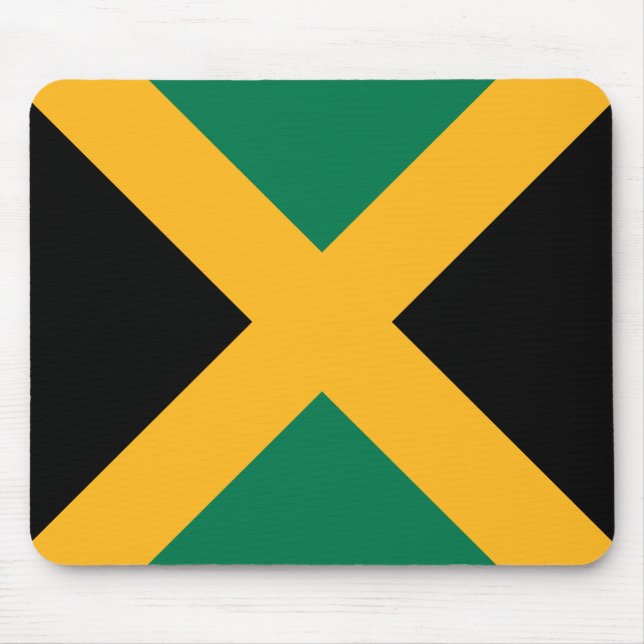 Jamaica Flagga Musmatta (Framsidan)