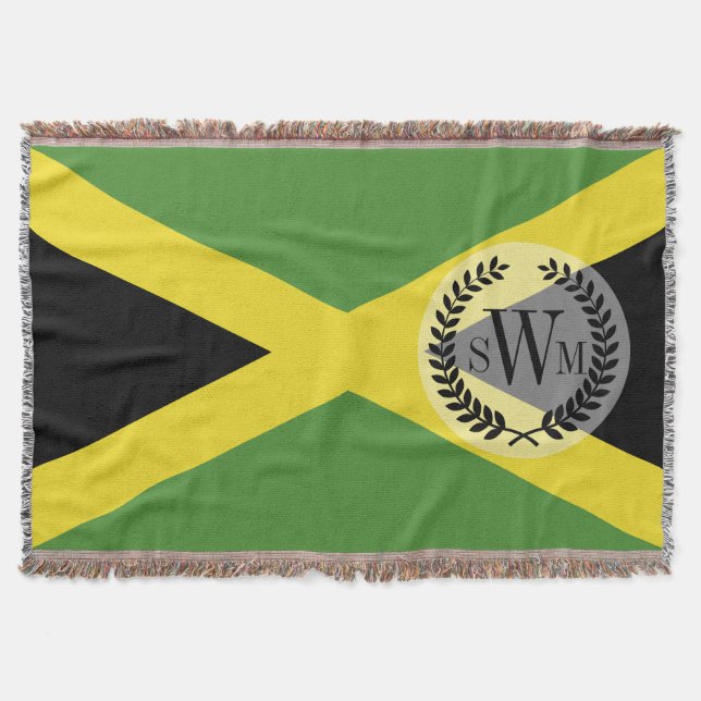 Jamaica Flagga Mysfilt (Framsidan)