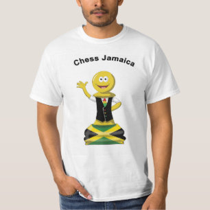 Jamaica Flagga Pawn T-Shirt copyright