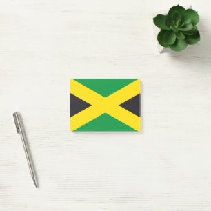Jamaica flagga post-it block