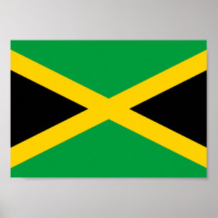 Jamaica flagga poster