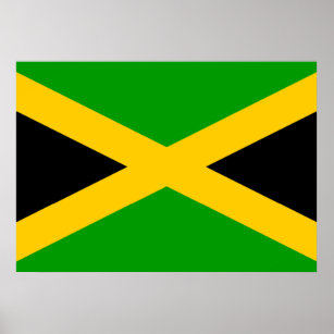 Jamaica Flagga Poster