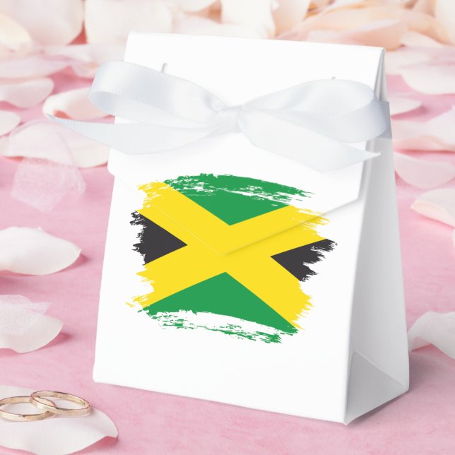 Jamaica flagga presentaskar (Bröllop)