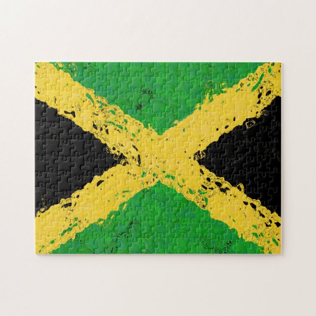 JAMAICA FLAGGA PUSSEL (Horisontell)