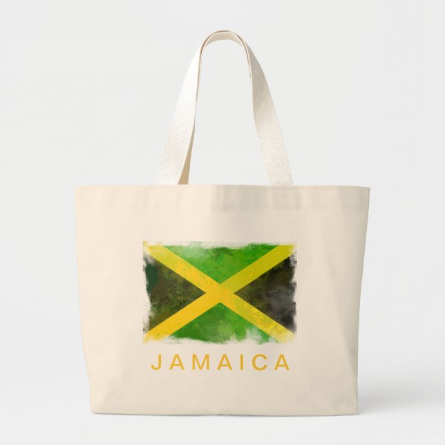 jamaica flagga - Reggae-rötter Jumbo Tygkasse (Framsidan)