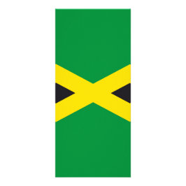 Jamaica flagga reklamkort