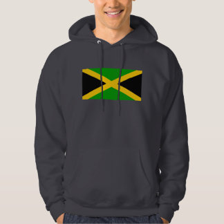 Jamaica flagga sweatshirt med luva
