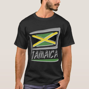 Jamaica Flagga T Shirt
