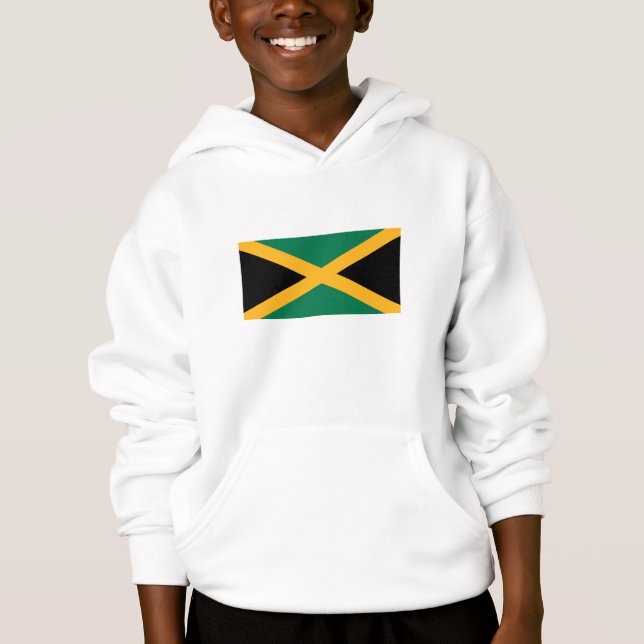 Jamaica Flagga T Shirt (Framsida)