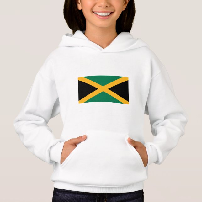Jamaica Flagga T Shirt (Framsida)