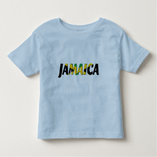 Jamaica flagga text T-Shirt