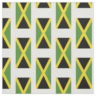 Jamaica Flagga Tyg