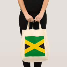 Jamaica flagga tygkasse