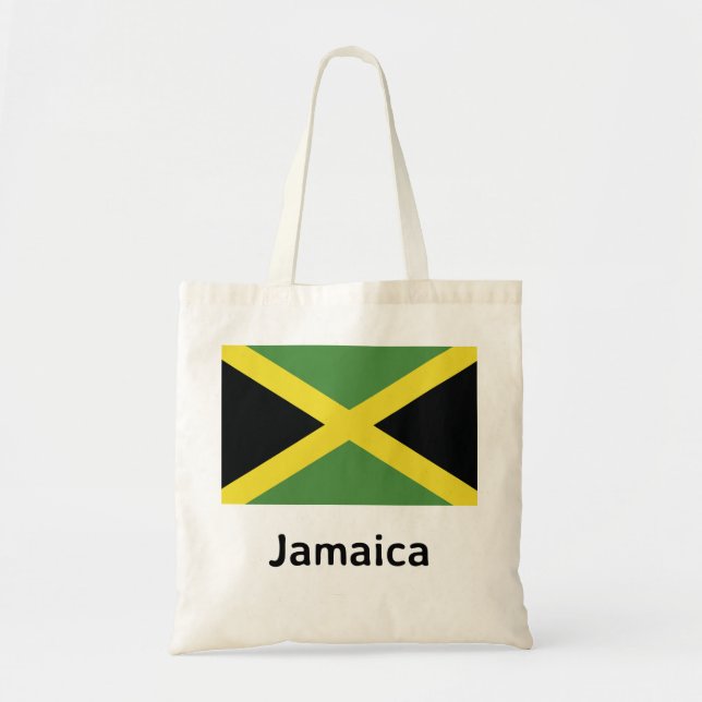 Jamaica Flagga Tygkasse (Framsidan)