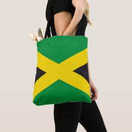 Jamaica flagga tygkasse