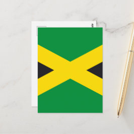 Jamaica flagga vykort