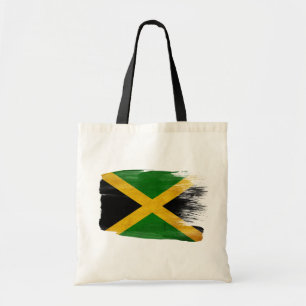 Jamaica flaggakanfas hänger lös tygkasse