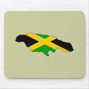 Jamaica flaggakarta musmatta