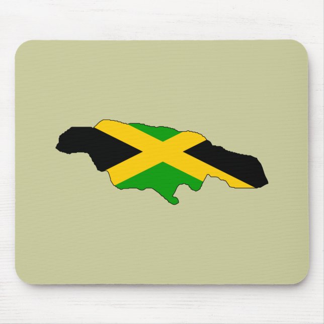 Jamaica flaggakarta musmatta (Framsidan)