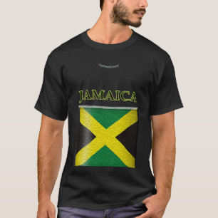 Jamaica flaggat-skjorta t shirt