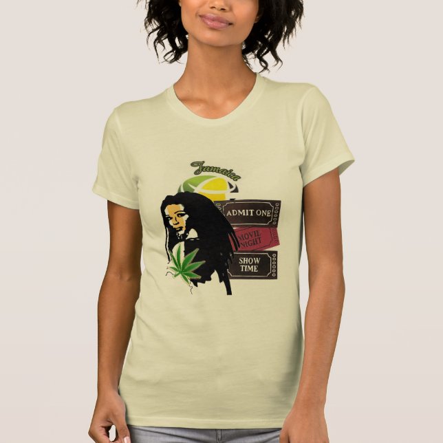 jamaica-flicka tee (Framsida)