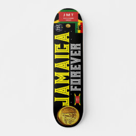 JAMAICA FOREVER OIL 7 3/4-tums Skateboard Deck