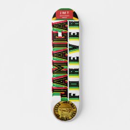 JAMAICA FOREVER OIL 7 3/4-tums Skateboard Deck