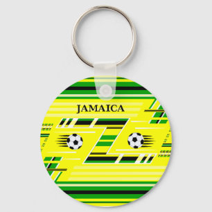 Jamaica fotboll nyckelring