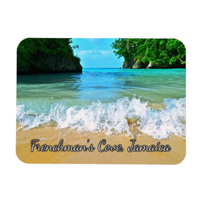 Jamaica Frenchmans Cove Magnet (Horisontell)