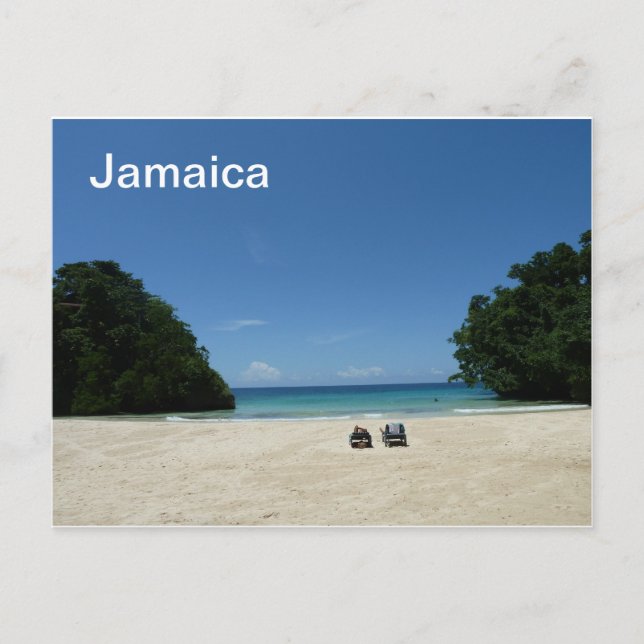 Jamaica Frenchmans vykort för Cove Beach (Framsida)