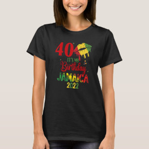 Jamaica Girl 30:e 50:e Party Outfit Match T Shirt