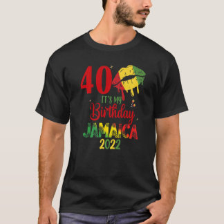 Jamaica Girl 30:e 50:e Party Outfit Match T Shirt