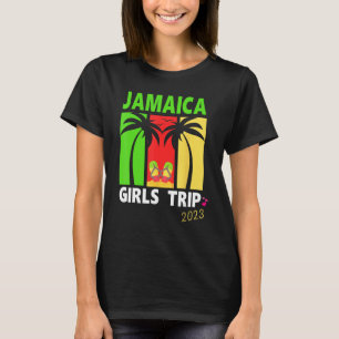 Jamaica Girls Resa 2023 Birthday Summer Vacation W T Shirt