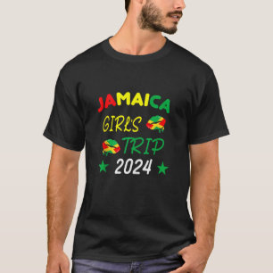 Jamaica Girls Resa 2024 Summer Vacation Funny Jama T Shirt