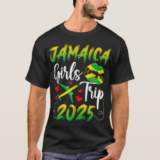 Jamaica Girls Resa 2025 Vacation Jamaica Travel T Shirt