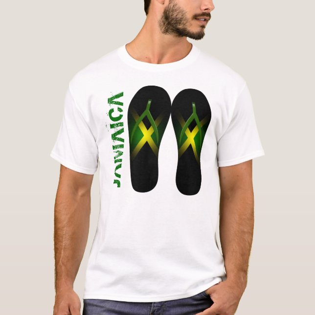 Jamaica grundläggande T-tröja T-shirt (Framsida)